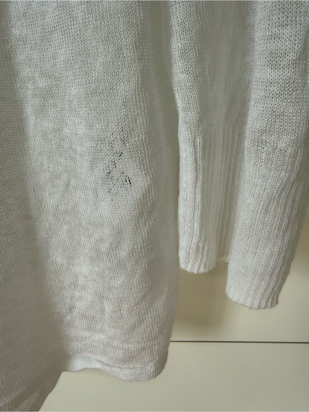 Nic & Zoe Sweater 4 way Paper White Convertible Cardigan Large - Picture 11 of 16